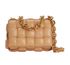 Padded Chain Cassette, &pound;1,300, Handbags, Beige, Leather, Front view